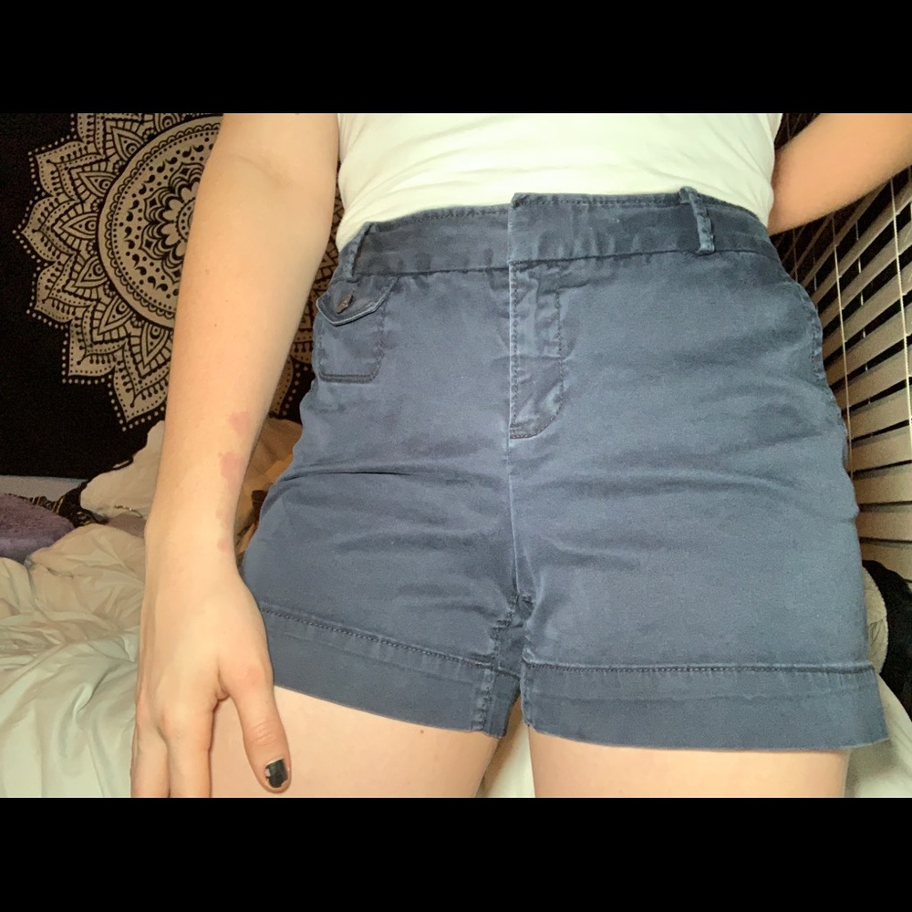 Navy blue shorts